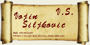 Vojin Šiljković vizit kartica